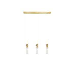 01480 BAR 3-LIGHTS GOLD - MODERN LIGHTING