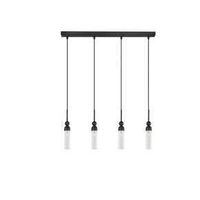 01480 BAR 4-LIGHTS BLACK - MODERN LIGHTING