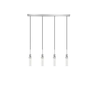 01480 BAR 4-LIGHTS SILVER - MODERN LIGHTING
