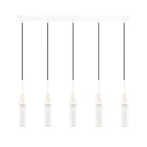 01480 BAR 5-LIGHTS WHITE - MODERN LIGHTING