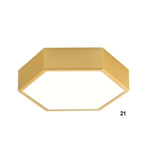 ΜΟΝΤΈΡΝΑ ΦΩΤΙΣΤΙΚΆ ΜΊΝΙΜΑΛ > ΟΡΟΦΉΣ >  CEILING LAMP ΜΠΛΑΦΟΝΙΕΡΑ ΟΡΟΦΗΣ Φ32 Η13 1298-211 01298 GOLD - ΟΡΟΦΉΣ ΦΩΤΙΣΤΙΚΆ 