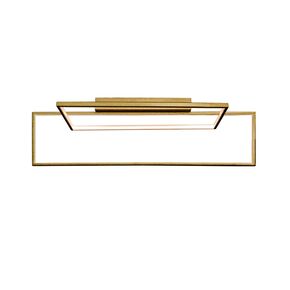 ΜΟΝΤΈΡΝΑ ΦΩΤΙΣΤΙΚΆ ΜΊΝΙΜΑΛ > ΟΡΟΦΉΣ >  CEILING LIGHT ALUMINIUM 70W LED, 3000K 5600 LM 01355 OXIDIZED GOLD HEIGHT: 25 CM LENGTH: 70 CM - ΟΡΟΦΉΣ ΦΩΤΙΣΤΙΚΆ 