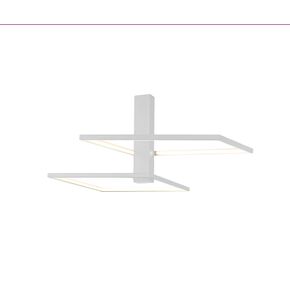 ΜΟΝΤΈΡΝΑ ΦΩΤΙΣΤΙΚΆ ΜΊΝΙΜΑΛ > ΟΡΟΦΉΣ >  CEILING LIGHT METAL, ALUMINIUM 48W LED, 3000K 3840 LM 01356 SILVER HEIGHT: 25 CM LENGTH: 54 CM - ΟΡΟΦΉΣ ΦΩΤΙΣΤΙΚΆ 