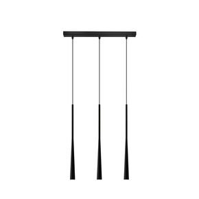 01371 BAR 3-LIGHTS BLACK - MODERN LIGHTING