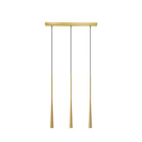 01371 BAR 3-LIGHTS GOLD - MODERN LIGHTING