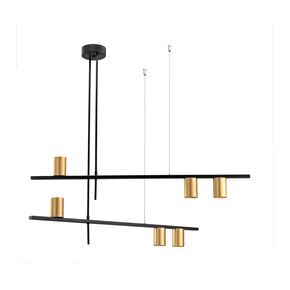 01209 BLACK SEXTUPLE - MODERN LIGHTING