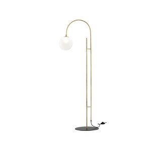 ΜΟΝΤΈΡΝΑ ΦΩΤΙΣΤΙΚΆ ΜΊΝΙΜΑΛ > ΔΑΠΈΔΟΥ >  FLOOR LAMP 01256-10 METAL G9, LED W30 H160 CM 01256 BLACK - ΜΟΝΤΈΡΝΑ ΦΩΤΙΣΤΙΚΆ