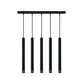 09710 BAR QUINTUPLE BLACK - MODERN LIGHTING