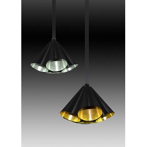 05606 BLACK/GOLD - PENDANT LIGHTS