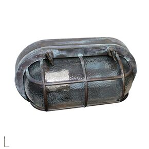 BRASS WATERPROOF LAMPS > WALL LAMPS > OVAL TURTLE 60W - WATERPROOF LIGHTS (TURTLES)