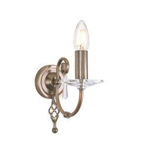 AEGEAN 1 LIGHT WALL LIGHT - AGED BRASS ELSTEAD LIGHTING GENERAL 2 YEAR GUARANTEE - ΤΟΊΧΟΥ ΦΩΤΙΣΤΙΚΆ 