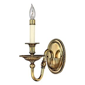 CAMBRIDGE 1 LIGHT WALL LIGHT - BURNISHED BRASS HINKLEY - ΤΟΊΧΟΥ ΦΩΤΙΣΤΙΚΆ 