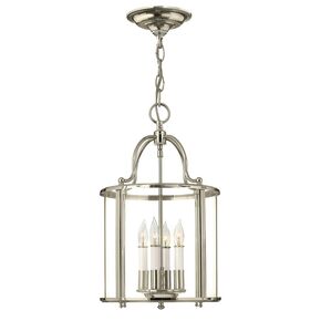 GENTRY 4 LIGHT MEDIUM PENDANT - POLISHED NICKEL HINKLEY - ΦΑΝΆΡΙΑ ΦΩΤΙΣΜΟΎ