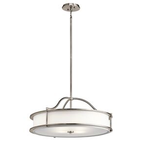 EMORY 4 LIGHT CHANDELIER/SEMI-FLUSH - CLASSIC PEWTER KICHLER GENERAL 2 YEAR GUARANTEE - ΚΡΕΜΑΣΤΆ ΦΩΤΙΣΤΙΚΆ