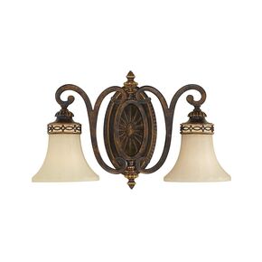DRAWING ROOM 2 LIGHT WALL LIGHT - WALNUT WITH TRADITIONAL EDWARDIAN STYLE FEISS - ΤΟΊΧΟΥ ΦΩΤΙΣΤΙΚΆ 