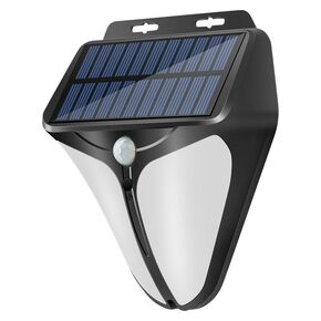 ΗΛΙΑΚΟ ΦΩΤΙΣΤΙΚΟ ΤΟΙΧΟΥ LED ΜΕ ΑΙΣΘΗΤΗΡΑ PIR 2W 6000K -  ΑΠΛΙΚΕΣ SOLAR