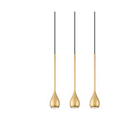 01179 BAR TRIPLE COPPER - MODERN LIGHTING