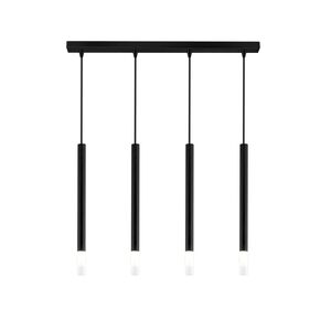 01224 BAR QUADRUPLE BLACK - MODERN LIGHTING