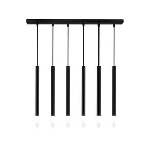 01224 BAR SEXTUPLE BLACK - MODERN LIGHTING
