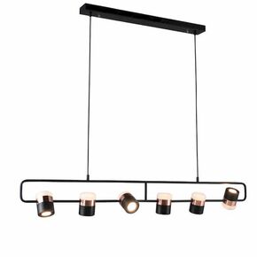 INTERIOR > MODERN MINIMAL LIGHTING > CEILING PENDANTS > 6 LIGHT PENDANT 01227-13 6XGU10 & 20W, 12V LED 3000K, 2400 LM W135 H30 CM - MODERN LIGHTING