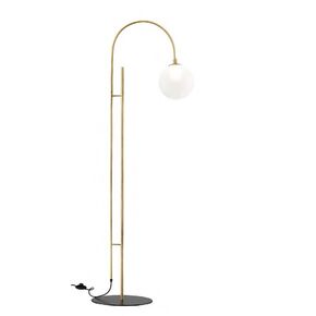 ΜΟΝΤΈΡΝΑ ΦΩΤΙΣΤΙΚΆ ΜΊΝΙΜΑΛ > ΔΑΠΈΔΟΥ >  FLOOR LAMP 01256-10 METAL G9, LED W30 H160 CM 01256 BLACK - ΜΟΝΤΈΡΝΑ ΦΩΤΙΣΤΙΚΆ