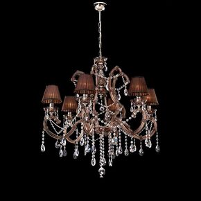 ΟΡΟΦΉΣ ΦΩΤΙΣΤΙΚΌ  ΦΎΛΛΟ ΧΡΥΣΟΎ Ø 82 H 56 • 6 Χ E14 - PENDANT LIGHTS