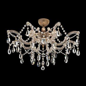 CRYSTAL CEILING LIGHTING FIXTURE V53-1537C - CEILING LIGHTS