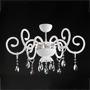 ΟΡΟΦΉΣ ΦΩΤΙΣΤΙΚΌ  ΛΕΥΚΌ ΜΑΤ Ø 66 H 38 • 6 Χ G9 - CEILING LIGHTS