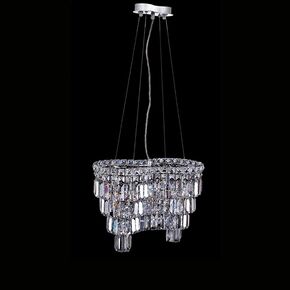 ΚΡΕΑΜΑΣΤΌ ΦΩΤΙΣΤΙΚΌ  ΧΡΏΜΙΟ L 42 W 22 H 4 3 • 3 Χ E14 - PENDANT LIGHTS