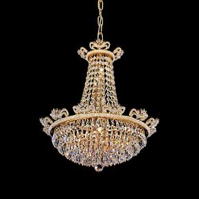 ΚΡΕΑΜΑΣΤΌ ΦΩΤΙΣΤΙΚΌ  ΕΠΊΧΡΥΣΟ Ø 52 H 70 • 15 Χ G9 - PENDANT LIGHTS