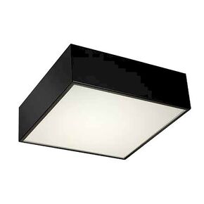 ΜΟΝΤΈΡΝΑ ΦΩΤΙΣΤΙΚΆ ΜΊΝΙΜΑΛ > ΟΡΟΦΉΣ >  CEILING LAMP 01297-20-COLOR 25W LED 3000K, 2300 LM METAL W40 H08 CM  01297 BLACK - ΟΡΟΦΉΣ ΦΩΤΙΣΤΙΚΆ 