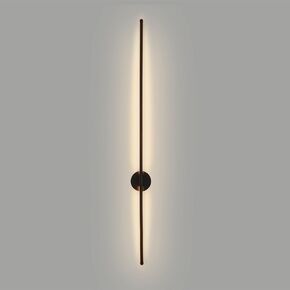 MODERN WALL LIGHTS > WALL OUTDOOR WALL LIGHT HEIGHT 120 CM 16W LED, 3000K, 1280 LM ALUMINUM IP 54 - WALL LIGHTS