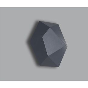 ΣΤΕΓΑΝΆ ΦΩΤΙΣΤΙΚΆ ΤΟΊΧΟΥ ΑΠΛΊΚΕΣ  OUTDOOR WALL LIGHT     01460 GREY DIAMETER: 25 CM DISTANCE FROM WALL: 6,5 CM MATERIAL: ALUMINUM LIGHTING SOURCE: 12W LED 3000K, 960 LM - ΜΟΝΤΈΡΝΑ ΦΩΤΙΣΤΙΚΆ
