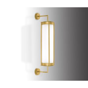 ΣΤΕΓΑΝΆ ΦΩΤΙΣΤΙΚΆ ΤΟΊΧΟΥ ΑΠΛΊΚΕΣ  OUTDOOR WALL LIGHT 01484 GOLD - ΜΟΝΤΈΡΝΑ ΦΩΤΙΣΤΙΚΆ