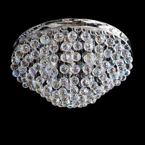NEOCLASSICAL HANDMADE LIGHTING > MINIMAL DITS > CEILING LAMP ACC SUSPENDED BALLS SWAROVSKI CRYSTALS - CEILING LIGHTS