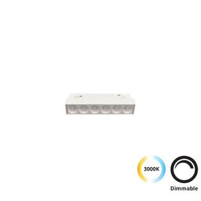 ΑΡΧΙΤΕΚΤΟΝΙΚΌΣ ΦΩΤΙΣΜΌΣ, MAGNETIC WHITE, LINEAR ANTIGLARE ΛΕΥΚΌ L:125 MAGNETIC (DIMMABLE), L:125, H:44 - ΡΆΓΕΣ & ΣΠΟΤ