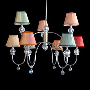 NEOCLASSICAL HANDMADE LIGHTING > MINIMAL DITS > PENDANT VICTORIA 9Φ IN SWAROVSKI CRYSTALS - ΚΡΕΜΑΣΤΆ ΦΩΤΙΣΤΙΚΆ