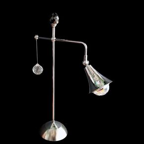 NEOCLASSICAL HANDMADE LIGHTING > MINIMAL DITS > TABLE CONE VEGA SWAROVSKI CRYSTALS - ΕΠΙΤΡΑΠΈΖΙΑ ΦΩΤΙΣΤΙΚΆ
