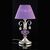 CRYSTAL TABLE LAMP V53-694T