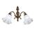 ΚΛΑΣΙΚΆ ΦΩΤΙΣΤΙΚΆ < ΙΤΑΛΙΚΆ POSSONI >   ANTIQUE BRASS FINISH WALL LIGHT WITH GLASS FINISH  008    1XMAX28W E14 - ΚΡΕΜΑΣΤΆ ΦΩΤΙΣΤΙΚΆ