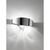 MODERN MINIMAL LIGHTING < ITALIAN SELENE > WALL SCONCES > APPLIQUE LED NERO-FOGLIA ORO - WALL LIGHTS
