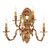 CLASSIC LIGHTING < ITALIAN POSSONI > CEILING PENDANTS > FRENCH GOLD CHANDELIER WITH PENDELOQUES SCHOELER CRYSTAL - PENDANT LIGHTS
