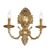 ΚΛΑΣΙΚΆ ΦΩΤΙΣΤΙΚΆ < ΙΤΑΛΙΚΆ POSSONI >   FRENCH GOLD FINISH WALL LIGHT FINISH  002    2XMAX42W E14 - ΚΡΕΜΑΣΤΆ ΦΩΤΙΣΤΙΚΆ