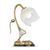 ΚΛΑΣΙΚΆ ΦΩΤΙΣΤΙΚΆ < ΙΤΑΛΙΚΆ POSSONI >   POLISH BRASS FINISH TABLE LAMP WITH GLASS FINISH  007    1XMAX28W E14 - ΚΡΕΜΑΣΤΆ ΦΩΤΙΣΤΙΚΆ