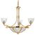 ΚΛΑΣΙΚΆ ΦΩΤΙΣΤΙΚΆ < ΙΤΑΛΙΚΆ POSSONI >   GOLD PLATED FINISH CHANDELIER WITH CRYSTAL FINISH  006    6XMAX42W E14 - ΚΡΕΜΑΣΤΆ ΦΩΤΙΣΤΙΚΆ