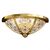 ΚΛΑΣΙΚΆ ΦΩΤΙΣΤΙΚΆ < ΙΤΑΛΙΚΆ POSSONI >   GOLD PLATED FINISH CHANDELIER WITH CRYSTAL FINISH  006    6XMAX42W E14 - ΚΡΕΜΑΣΤΆ ΦΩΤΙΣΤΙΚΆ