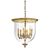 ΚΛΑΣΙΚΆ ΦΩΤΙΣΤΙΚΆ < ΙΤΑΛΙΚΆ POSSONI >   SHADED BRASS FINISH PENDANT WITH CLEAR GLASS FINISH  038    6XMAX42W E14 - ΚΡΕΜΑΣΤΆ ΦΩΤΙΣΤΙΚΆ