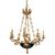 ΚΛΑΣΙΚΆ ΦΩΤΙΣΤΙΚΆ < ΙΤΑΛΙΚΆ POSSONI >   SHADED GOLD PLATED CHANDELIER WITH BLUE CRYSTAL FINISH  079    8XMAX42W+2XMAX28W E14 - ΚΡΕΜΑΣΤΆ ΦΩΤΙΣΤΙΚΆ