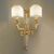 ΚΛΑΣΙΚΆ ΦΩΤΙΣΤΙΚΆ < ΙΤΑΛΙΚΆ POSSONI >   FRENCH GOLD FINISH WALL LIGHT WITH SHADES FINISH  002    2XMAX42W E14 - ΤΟΊΧΟΥ ΦΩΤΙΣΤΙΚΆ 