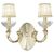 ΚΛΑΣΙΚΆ ΦΩΤΙΣΤΙΚΆ < ΙΤΑΛΙΚΆ POSSONI >   FRENCH GOLD FINISH CHANDELIER WITH CRYSTAL AND ORGANZA SHADES FINISH  002    25XMAX42W + 3XMAX28W E14 - ΚΛΑΣΙΚΆ ΦΩΤΙΣΤΙΚΆ